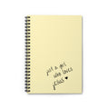 Just a Girl Who Loves Jesus Spiral Notebook — Christian Journal, Ruled Notes