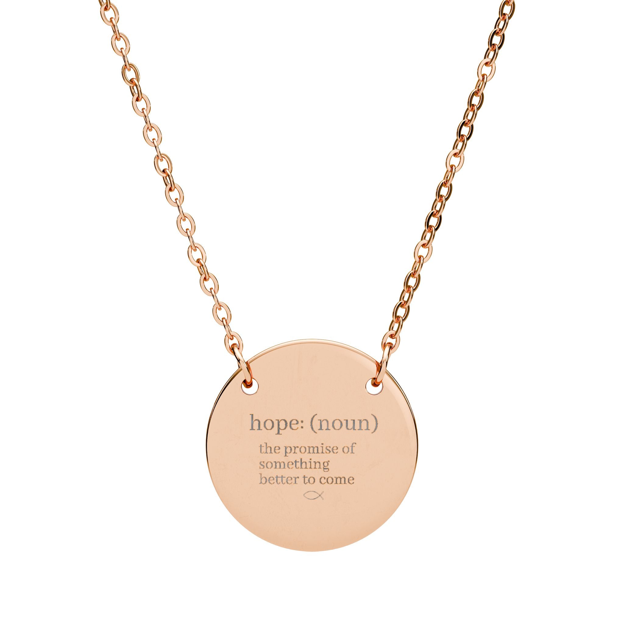 Engravable Circle Necklace — Personalized Round Pendant for Custom Names & Dates
